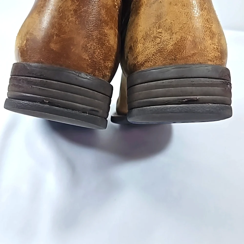 Ariat Womens Lonestar Square Toe Western Boots Size 5 - Picture 7 of 8